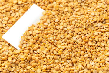 raw pea texture closeup