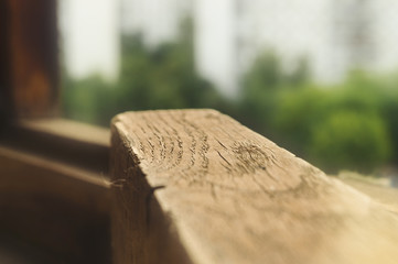 Wood texture bokeh