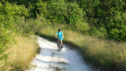 Obraz premium Bergauf