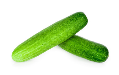 Cucumber  isolated on white background