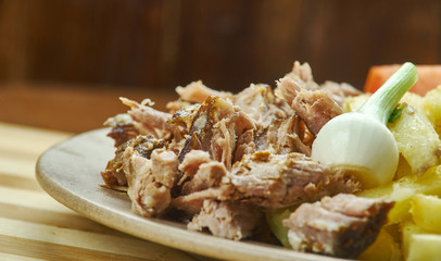 Carolina style chopped pork barbecue