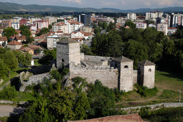 Fototapeta na wymiar Momcilov Grad Fortress In Pirot, Serbia