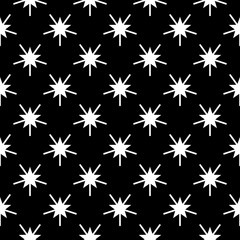 Seamless background with stars