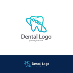 Dental Care Logo Design Template