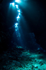 Underwater Cave