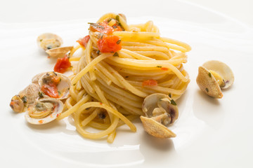 Italian Pasta, Spaghetti in a pot