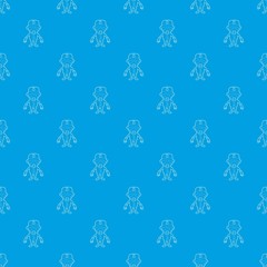 Disinfector pattern vector seamless blue repeat for any use