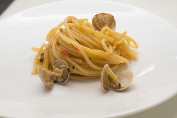 Italian Pasta, Spaghetti in a pot