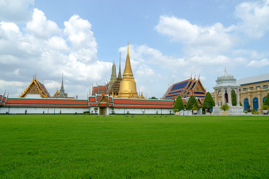 The royal palace of Thailand