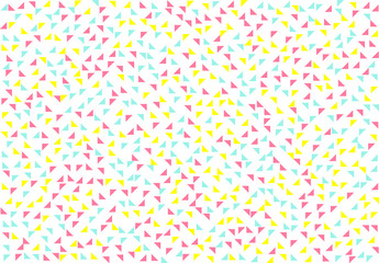 Colored geometric pattern background, texture of triangles.