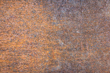Rough texture. The surface of rusty iron sheet