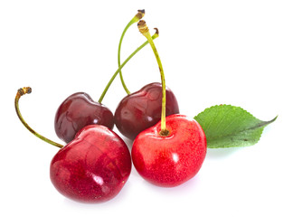 cherries in studio