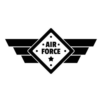 Air best force logo. Simple illustration of air best force vector logo for web design isolated on white background