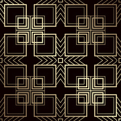 Art Deco seamless pattern