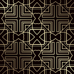 Art Deco seamless pattern
