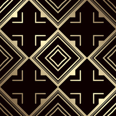 Art Deco seamless pattern