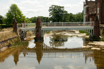 Helmingham Hall with moat