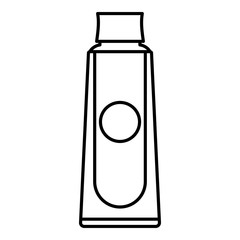 Aloe shampoo icon. Outline illustration of aloe shampoo vector icon for web design isolated on white background