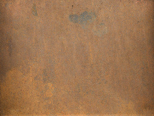The Texture Of The Old Rusty Metal Plate.