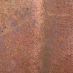 The Texture Of The Old Rusty Metal Plate.