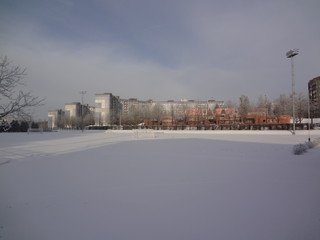 Fototapeta na wymiar winter Belarus