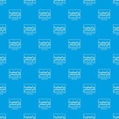 Equalizer monitor pattern vector seamless blue repeat for any use