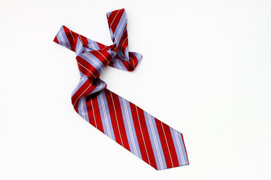 Bunte gestreifte Krawatte