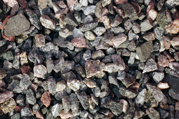 Granite gravel texture