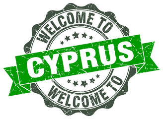 Cyprus round ribbon seal