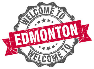 Edmonton round ribbon seal