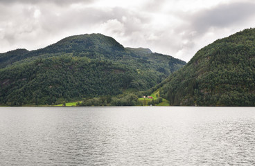 Fototapeta na wymiar Landscape in Norway