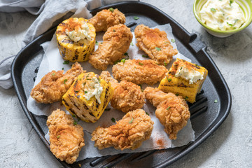 crispy kentucky fried chicken wings