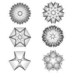 flower 3d geometry of nature