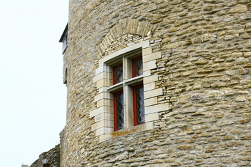 Fototapeta na wymiar château médiéval de suscinio,à sarzeau en bretagne