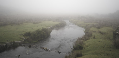 misty river