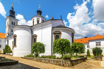 Krusedol Monastery, Fruska Gora National Park, Serbia.