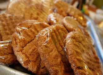 Peanut Butter Cookies Fresh At Bakery