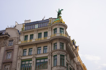 Fototapeta na wymiar Historic building in Vienna