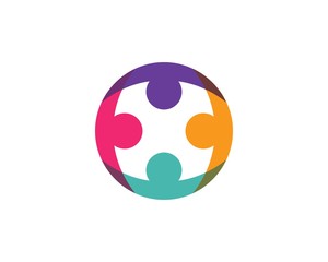 community care Logo template