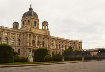 Fototapeta na wymiar The Kunsthistorisches Museum, Vienna