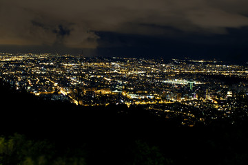 Panoramica Bogota de noche