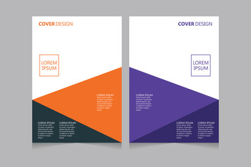 Annual report, pamphlet, presentation, brochure. Front page, book cover layout design. Cover design template. Abstract Cover Design. Modern Cover Design.