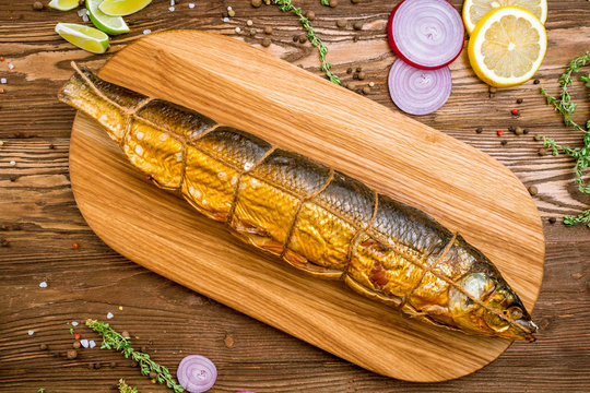 omul smoked on board