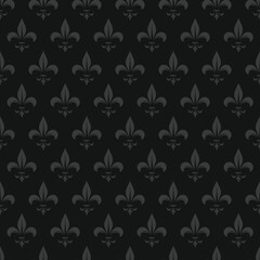 seamless fleur de lis pattern © bewalrus