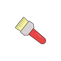 Brush icon. Simple element illustration. Brush symbol design from Barbershop collection set. Can be used for web and mobile