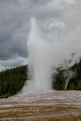 West Thumb Geyser Basin in Yellowstone National Park