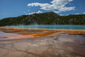 Grand Prismatic Spring, Midway Geyser Basin, Yellowstone National Park