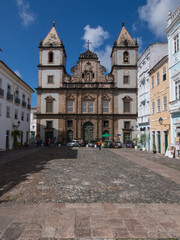 Fototapeta na wymiar Church of São Francisco - Pelourinho, Salvador Bahia Brazil