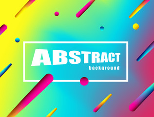 Abstract colorful Background. Vector Illustration, Modern Design
