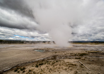 Fountain Paint Pot in Yellowstone National Park